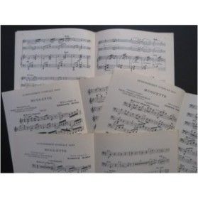 MISSA Edmond Divertissement de Muguette Piano Violon Violoncelle 1907