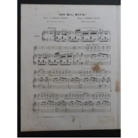 ARNAUD Étienne Son œil mutin Chant Piano ca1860