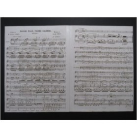 VIMEUX Joseph Pauvre fille Pauvre colombe Chant Piano ca1840