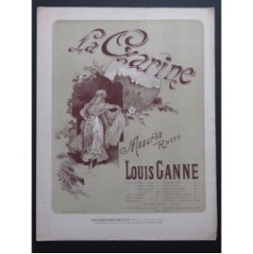 GANNE Louis La Czarine Piano ca1890
