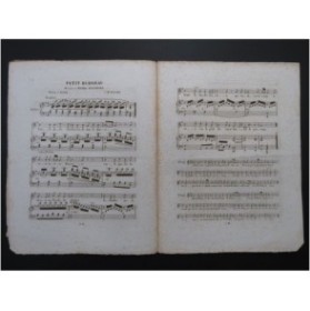 TOURY Petit ruisseau Chant Piano ca1840