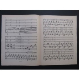 SAINT-SAËNS Camille Tecum Principium Trio Chant Piano 1957