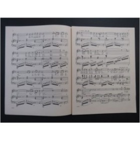 BIZET Georges Carmen Aria Chant Piano 1923