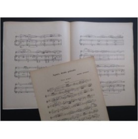 FÉVRIER Henry Agnès Dame Galante Violon Piano 1912