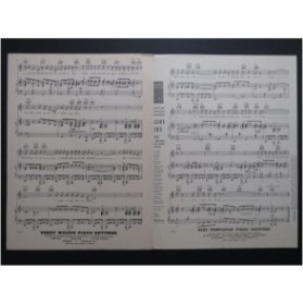 WARREN Harry Chattanooga Choo Choo Chant Piano 1941