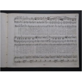 AUBER D. F. E. La Neige No 5 Chant Piano ca1825