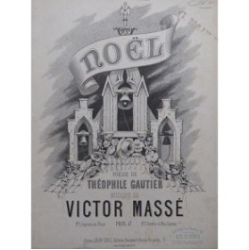 MASSÉ Victor Noël Chant Piano ca1885