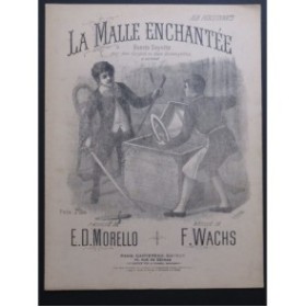 WACHS Frédéric La malle enchantée Chant Piano 1927
