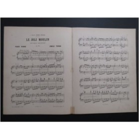 TAVAN Émile Le joli moulin Piano 1879