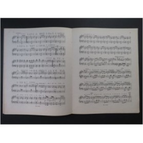 AUDRAN Edmond Lyckoflickan La Mascotte Piano ca1905