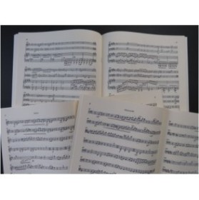 HOFFMANN E. T. A. Trio E dur Violon Violoncelle Piano 1971