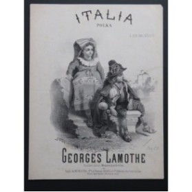 LAMOTHE Georges Italia Piano ca1870