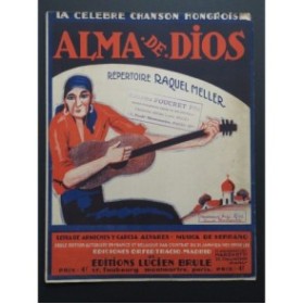 SERRANO José Alma de Dios Piano 1925