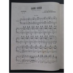 ASCHER Joseph Sans Souci op 85 Piano 4 mains