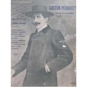 L'Album Musical Spécial Gaston Perducet Dédicace 10 pièces Chant Piano 1905