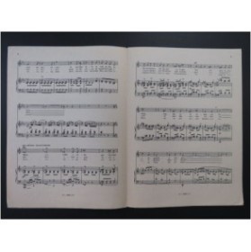 POULENC Francis Air Vif Chant Piano 1930