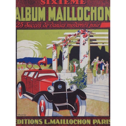 Album Maillochon No 6 25 Pièces Piano 1926
