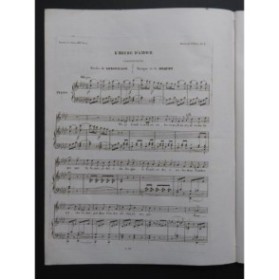 HEQUET G. L'heure d'amour Chant Piano ca1830