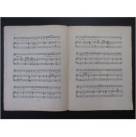 DELMET Paul La Rose Noire Chant Piano 1902