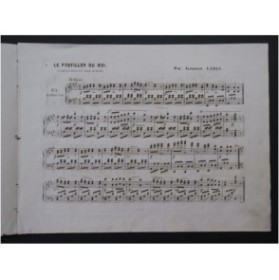 LEDUC Alphonse Le Postillon du Roi Piano ca1844