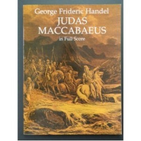 HAENDEL G. F. Judas Maccabaeus Oratorio Chant Orchestre 1997