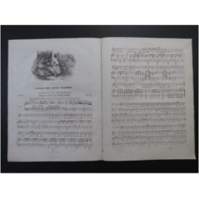 BRUGUIÈRE Édouard Laissez-moi jeune Valérie Chant Piano ca1830