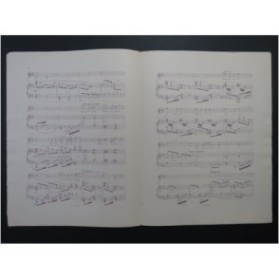 CHARPENTIER Gustave Allégorie Chant Piano 1895