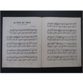 DERANSART Edouard Le puits qui parle Piano ca1890