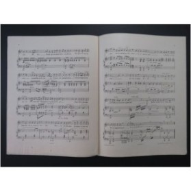 THOMÉ Francis Sonnet d'Arvers Chant Piano 1890