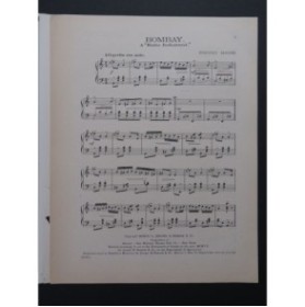 JARDON Dorothy Bombay Piano 1907