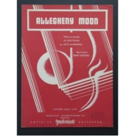 HOFFMAN Al MANNING Dick Allegheny Moon Chant Piano 1956