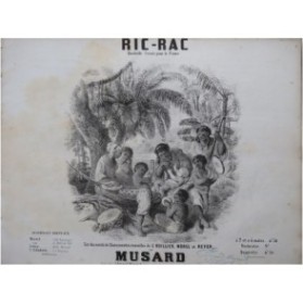 MUSARD Ric-Rac Piano ca1850