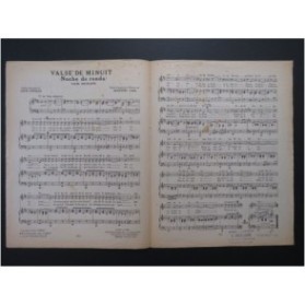 LARA Augustin Valse de Minuit Chant Piano 1942