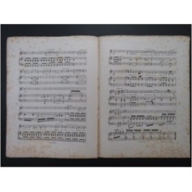 GOLDSCHMID E. La Brigantine Chant Piano ca1874