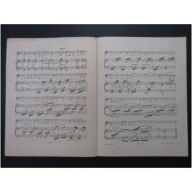 THOMÉ Francis Ritournelle Chant Piano ca1890