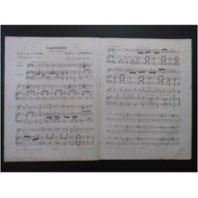 WEKERLIN J. B. Paquerette Chant Piano ca1850