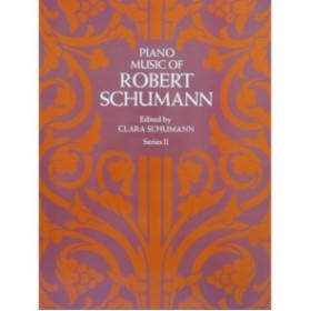 SCHUMANN Robert Piano Music 2e Volume Piano 1972