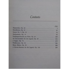 SCHUMANN Robert Piano Music 2e Volume Piano 1972