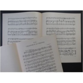 HERMAN Adolphe Chanson d'Autrefois Piano Violon ca1895