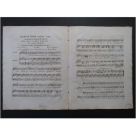 PANSERON Auguste Chantez petit baiser vite Chant Piano ca1830