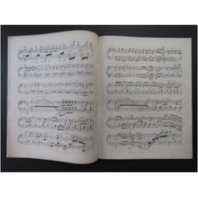 BEYER Ferdinand Robert le Diable Bouquet de Mélodies Piano ca1855