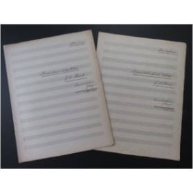 BACH J. S. Duos pour deux Altos Transcription J. Dagand Alto 1924