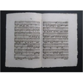 TARCHI Angelo Le Trente et Quarante Opéra No 4 Chant Guitare ca1800