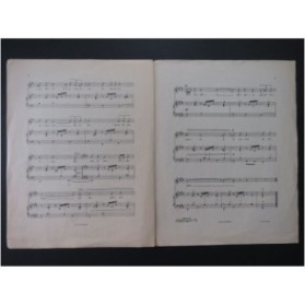 FAURÉ Gabriel Chanson Chant Piano 1948