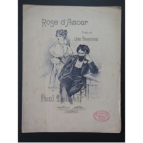 DELMET Paul Rose d'Amour Chant Piano 1896