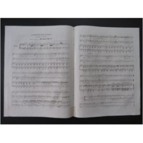 BÉRAT Frédéric La Prière dans le Bois Chant Piano ca1840