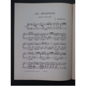 BARINCOU Louis Au Drapeau Piano ca1900