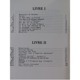 DEBUSSY Claude Préludes complets Livres I et II Piano