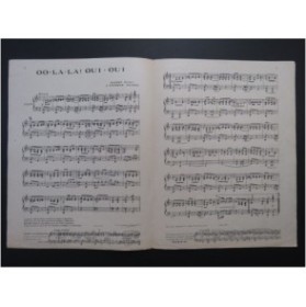 RUBY Harry et JESSEL George Oo-La-La ! Oui-Oui Piano 1919