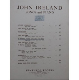 IRELAND John If there were dreams to sell Chant Piano 1918